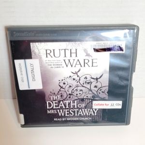 3 for $15 The Death of Mrs Westaway by Ruth Ware Fic Audiobook CD Ex-Library